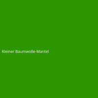 Kleiner Baumwolle-Mantel