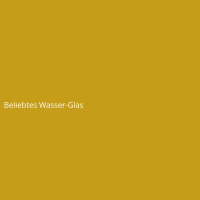 Beliebtes Wasser-Glas