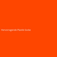 Hervorragende Plastik-Socke