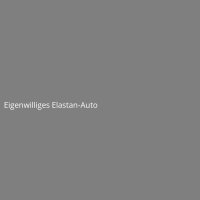 Eigenwilliges Elastan-Auto