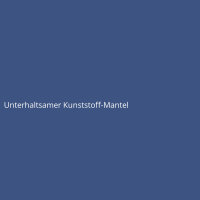 Unterhaltsamer Kunststoff-Mantel