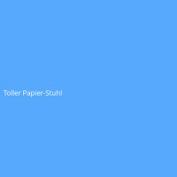 Toller Papier-Stuhl